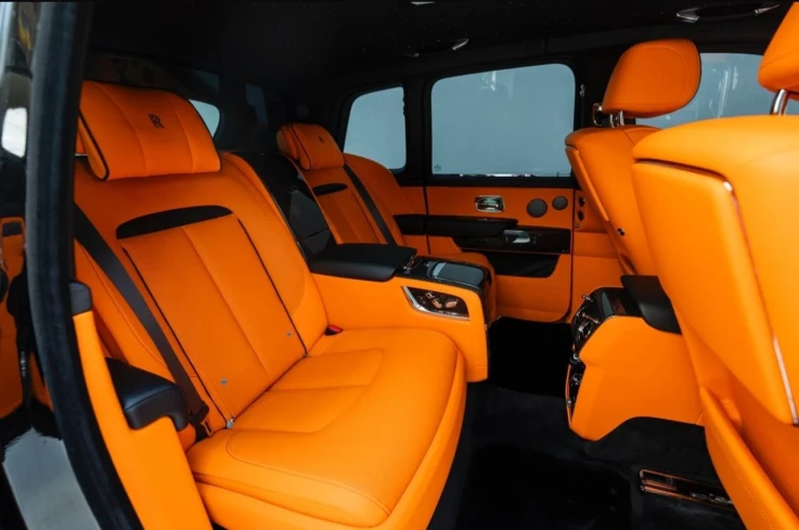 Rolls Royce Cullinan Black Badge 2025 BLACK RENTAL IN DUBAI - undefined
